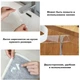 Лента крепежная Mindo Ivy Grip Tape многоразовая 3 м прозрачная - изображение 8