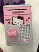Іграшковий дитячий сейф скарбничка Hello Kitty з кодовим замком рожевий - зображення 7