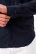 Рубашка лен стойка K.O.R 8333 Темно-синий (dark blue) L - изображение 5