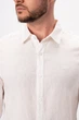 Рубашка лен K.O.R 8325 Белый (white) 3XL - изображение 5