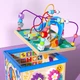 Drewniany sorter kostka LeanToys Alfabet 35 x 23 x 23 cm (745676) (5905991029403) - obraz 2