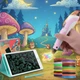 Детский набор 3D ручка Pen 6+ планшет для рисования 3D PEN AND436 набор для творчества - изображение 10