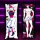 Дакимакура 150х50 см Хисока Охотник Hunter X Hunter Хисока Маору Хантер Hisok на льду Подушка с наволочкой двусторонняя - изображение 1