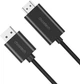 Кабель CHOETECH DisplayPort M-HDMI M 2.0 м, 4K 60hz (4090x2160) Black (XDH01-BK) - изображение 3