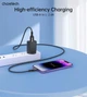 Кабель CHOETECH USB AM-Lightning M, 1.0 м, 2.4A Black (XAL-0003-BK) - изображение 3
