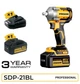 Гайковерт ударний акумуляторний Zegor SDP-21BL 21 В 500 Hm Комплект - зображення 8