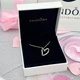 Срібне намисто кольє Pandora Пандора Серце 393272C00 - изображение 11