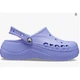 Крокси на платформі сабо Crocs Baya Platform Lavender 36 (EU 36-37) лілові - изображение 4