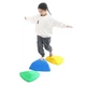 Ścieżka sensoryczna LEAN Toys kamienie równoważne 6 elementów Różnokolorowa (714221) (5905991067719) - obraz 2