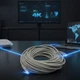 Патчкорд для интернета LAN кабель 20m 13525-10, провод для роутера - изображение 5