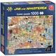 Puzzle Jumbo Jan van Haasteren Not so wellness 1000 elementów 1110100527 (8721017603313) - obraz 1