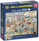 Puzzle Jumbo Jan van Haasteren Studio 10 Years 1000 elementów 1110100616 (8721017604372) - obraz 1