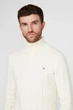 Чоловічий білий светр Gant XXL 8050507 - изображение 2