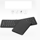 Беспроводная складная Bluetooth-клавиатура BOW Hangshi HB188S-Y, совместимая с iPad, планшетами, телефонами и компьютерами, универсальная клавиатура Magic Control, офисная клавиатура, 64 клавиши, минималистичная версия. - зображення 5