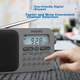 Портативний напівпровідниковий динамік PHILIPS TAR6108 із короткими хвилями, що працює на всіх діапазонах, для тестів на аудіювання з англійської мови, вступних іспитів до коледжу, CET-4, CET-6 та використання людьми похилого віку. - зображення 5