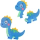 Puzzle Toi-Toys Little Stars Dino podłogowe z pianki 35 elementów 72487A (8714627025934) - obraz 6