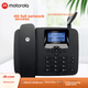 Телефон Motorola FW400LCM 4G, совместимый со всеми сетями, подходит для стационарной, беспроводной, мобильной, офисной и домашней телефонной связи. Поддерживает SIM-карты China Mobile, China Unicom, China Telecom и кабельного телевидения. - изображение 1