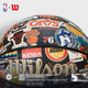 Баскетбольний м'яч Wilson NBA Retro з повним логотипом команди, високопродуктивний шкіряний, для використання в приміщенні та на вулиці, розмір 7 для дорослих, ідея для подарунка - изображение 5