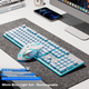 Комплект бездротовий EWEADN X7S Wireless White/Blue - зображення 2