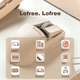 Беспроводная офисная мышь LOFREE из PBT-пластика с тремя режимами работы, OLED-дисплеем и регулировкой DPI, портативная для дома и офиса. - изображение 4