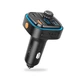 ФМ-модулятор XO BCC08 MP3 5V/3.1A Car Charger with Ambient Light Чорний - изображение 1