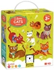 Puzzle Banana Panda I Love Cats 40 elementów 49288 (5902983492887) - obraz 1