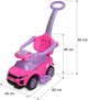 Толокар Toyz Sport Car Рожевий (5908310397825) - зображення 5