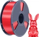 PLA-пластик Филамент Sunlu PLA Silk Plus Red (PLA+) для 3D-принтера - 1Кг, 1.75mm Red Шелковый Красный с Катушкой - изображение 1