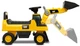 Толокар Toyz CAT Навантажувач Жовтий (5908310392851) - зображення 16