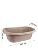 Миска пластиковая 40л овальная Stars Plast 94095 - изображение 3