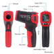 Пирометр HABOTEST HT650C цифровой инфракрасный термометр -50–800°C EMS=0.1-1.00 DS=12:1 многолучевой лазер - изображение 7