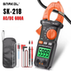 Токовые клещи SNAKOL SK-218 TrueRMS 600В AC/DC постоянный ток мультиметр вольтметр амперметр - изображение 2