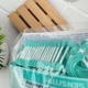 Dontodent Zahnseide Sensitive флос-зубочистки с футляром Sensitive (нейтральный вкус, невощеные), 40 шт - изображение 2