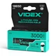 Аккумулятор Videx 18650 3000 mAh 3.7V Li-ion, литий-ионный, перезаряжаемый, с защитой - изображение 1