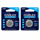 Аккумуляторы Rablex LIR2032 3.6V, Li-ion, перезаряжаемые, 40 mAh, комплект 2 шт - изображение 1