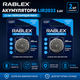 Аккумуляторы Rablex LIR2032 3.6V, Li-ion, перезаряжаемые, 40 mAh, комплект 2 шт - изображение 2