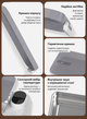 Ланчбокс с подогревом F13 900 мл аккумуляторный 7200 mAh Type-C электрический контейнер для еды судок 220В - изображение 7