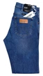 Джинси чоловічі Wrangler Regular Fit стрейч денім, 36-34 блакитний - изображение 9