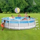 Каркасный бассейн Intex 26722 круглый 427×107 см с фильтр-насосом, лестницей, подстилкой и тентом - изображение 4