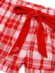 Женские шорты Victoria's Secret (996732548896) Flannel Boxy Ruﬄed Pajama Shorts L красные - изображение 2