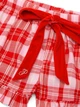 Женские шорты Victoria's Secret (996732548893) Flannel Boxy Ruﬄed Pajama Shorts XS красные - изображение 2