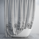 Шторка для ванной Dandelion серая 180*200 см Jackline Tropik BS2550 - изображение 1