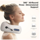 Дорожная массажная подушка Travel Massage Pillow арт-5074 для шеи и спины - изображение 2