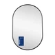 Дзеркало Qtap Scorpio (SC1) з LED-підсвічуванням Touch, з антизапотіванням, з димером, рег. темп кольору (3000-6500K) Black - зображення 3