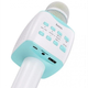 Микрофон с караоке, Bluetooth, AUX, 1200 мАч, HOCO BK5 Cantando, Голубой - изображение 4