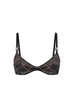 Комплект белья: бюстгальтер push-up и трусики стринг Victoria's Secret 70C/S Черный (144641) - изображение 3