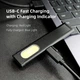 Ліхтарик Warsun T7 - металевий корпус, USB-C, з магнітом та кліпсою - зображення 3