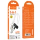 Дата кабель Hoco X126 Experto Type-C to Type-C 60W + Phone Holder & Lanyard (0.35m) Light Gray - изображение 2