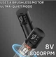 Безпроводова тату машинка POSEIDON Tattoo Machine пен-стиль для майстра-початківця, кастомний мотор - зображення 3