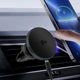 Uchwyt samochodowy na telefon 4smarts Qi2 Charging Puck Grey (4252011911561) - obraz 3